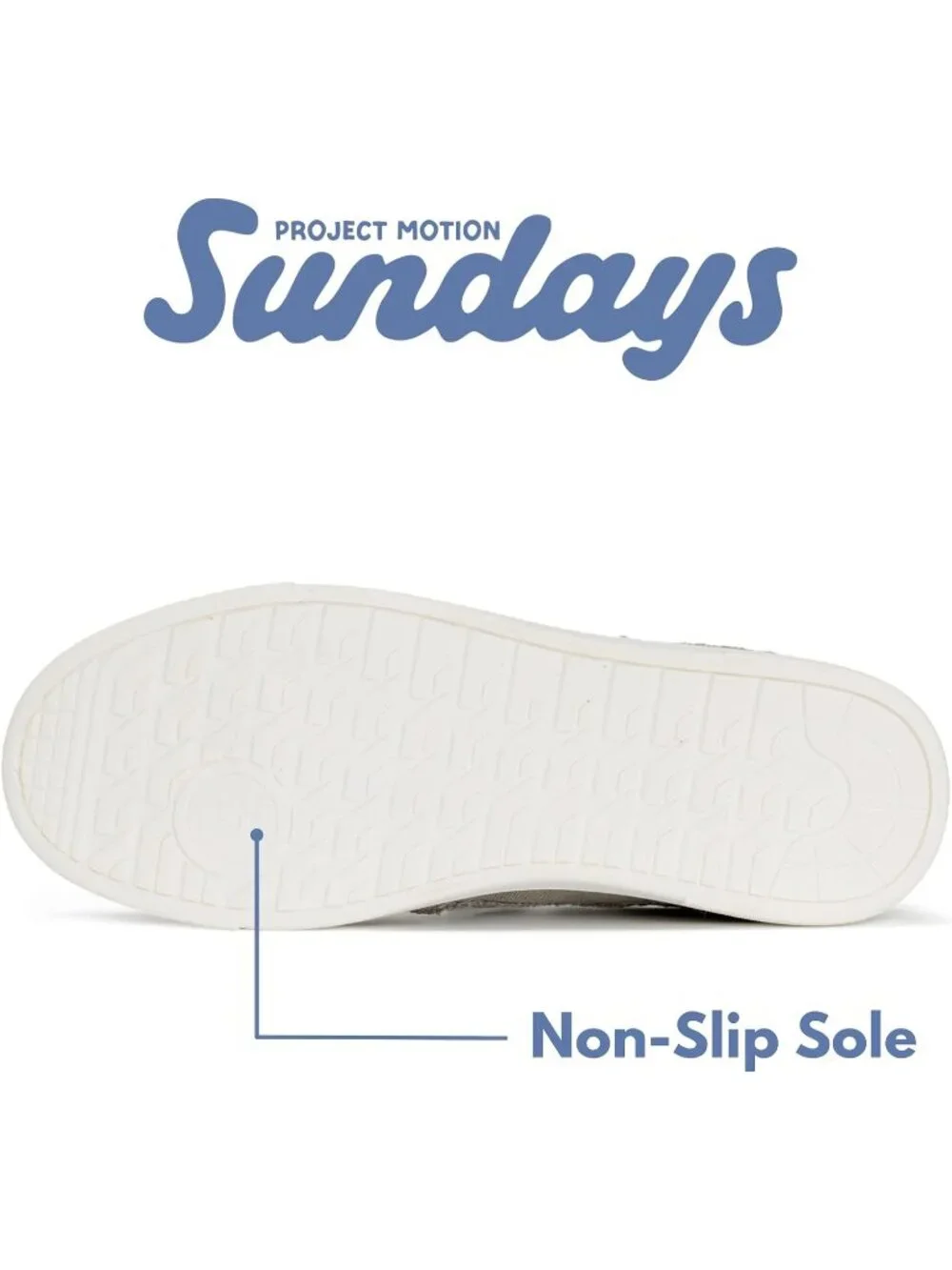 Women's Grey Comfortable Memory Foam Insole Non Slip and Lightweight Sneakers